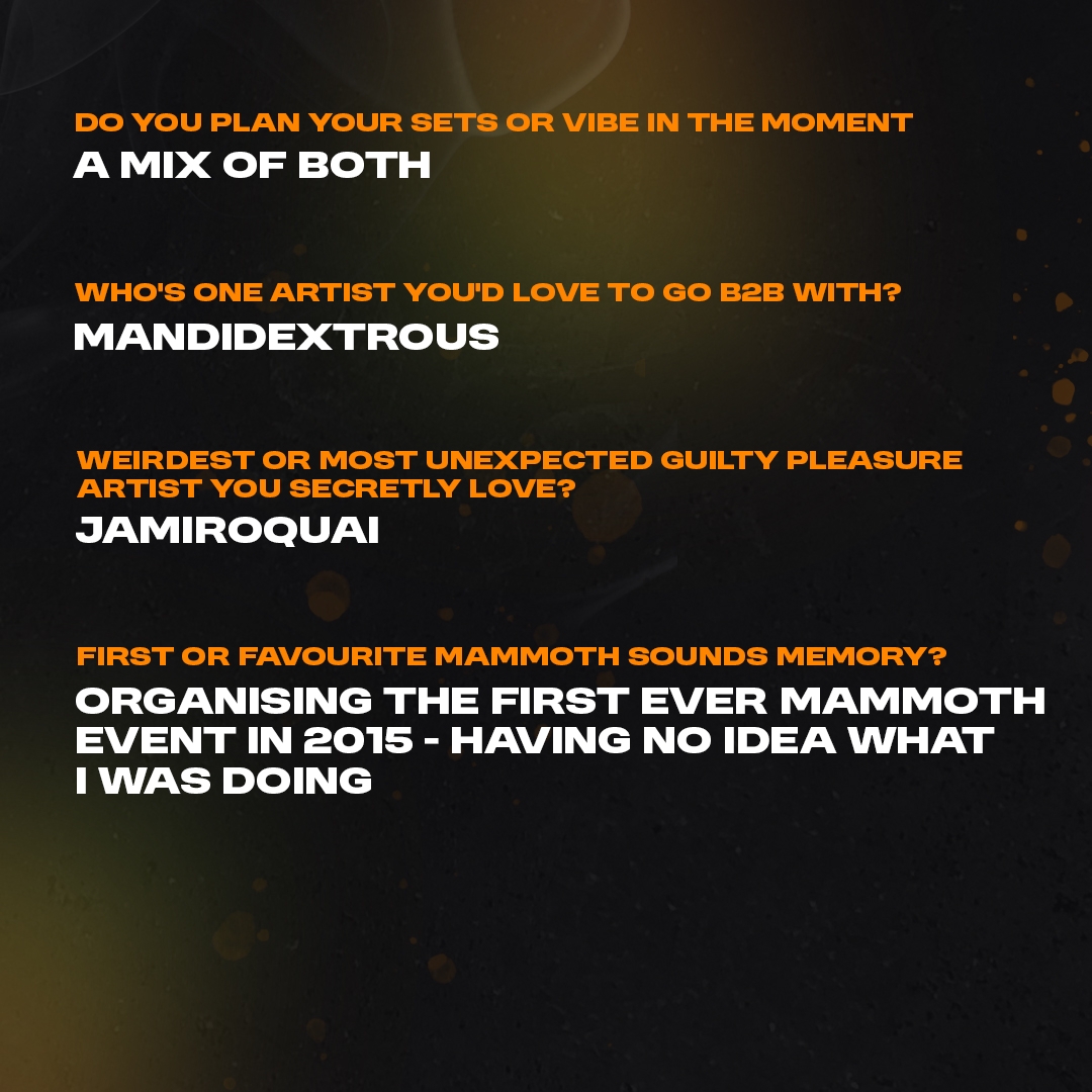 Mammoth 10th Birthday The Last Dance Social Carousel DJ Spotlights HTRJ 03